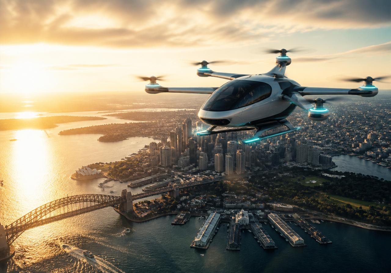 Electric Flying Vehicles Are About to Change the Airport Transfer Forever